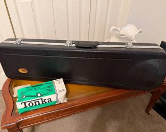 Trombone and case