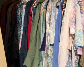 and more clothing