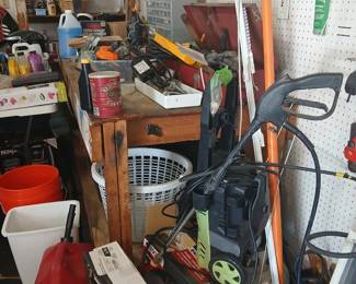 TOOLS, PRESSURE WASHER, ETC