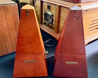 Seth Thomas pyramid metronomes