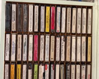 Vintage cassette tapes