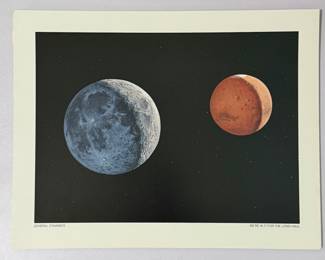 General Dynamics aerospace promotional lithographs from the “We’re In It For The Long Haul” campaign