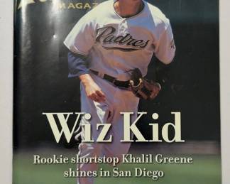 August 2004 issue of San Diego Padres Magazine featuring Khalil Greene