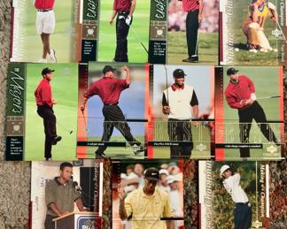 Tiger Woods Card collection