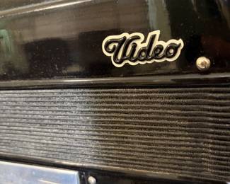 Vintage Video Piano Accordion with Original Case