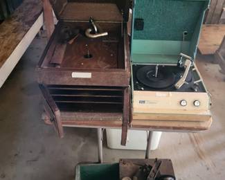 Vintage Record Players