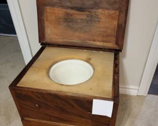 Antique Commode Chair