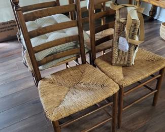 Four Cane Chairs