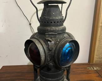 Railroad 4 light Lantern Non Sweating Adlake