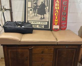 Antique Medical Exam Table