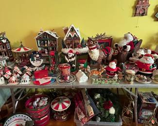 Mr. Christmas and Telco animated decorations