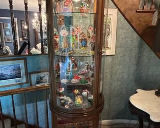 Gordon's Furniture Circular Curio Cabinet