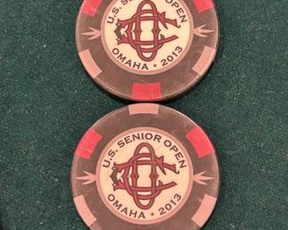U.S. Senior Open 2013 Omaha Poker Chips