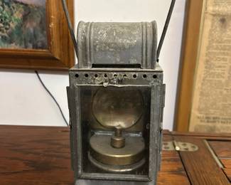 German WWII Deutsche Reichsbahn Lantern