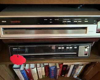RCA Select Vision Player and Video Discs
