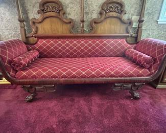 Winged Griffin Settee
