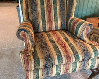 Henredon Wing Back Chair