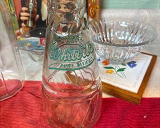 White Way Milk Bottle
