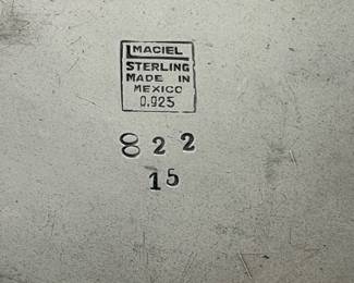 Maciel Sterling Tray