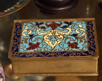 Cloisonné box