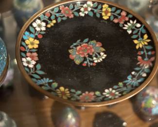 Numerous Cloisonné pieces