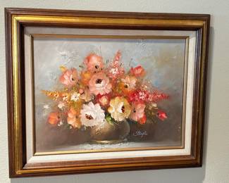 Signed oil paintings