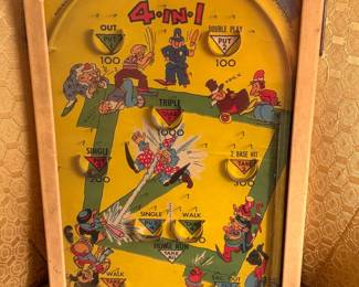 Vintage pin ball gane