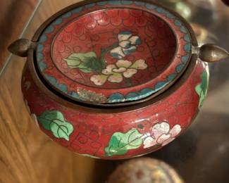 Cloisonné ashtray