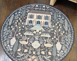 Rifle Paper Company round rug