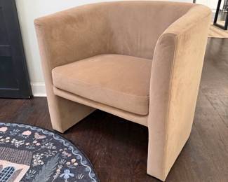 Barrel Chair Velvet Studio McGee $300