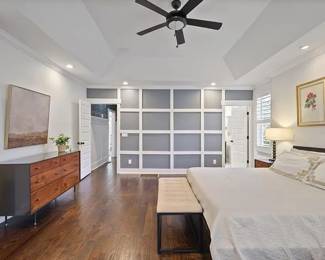 Bedroom Furniture and art