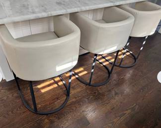 Counter Stools, Bar Stools, Leather Modern