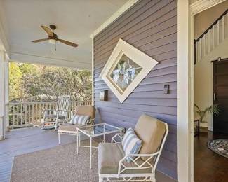 Patio Furniture, Rug, Rocking Chair