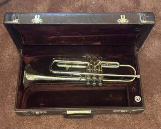 a trumpet
