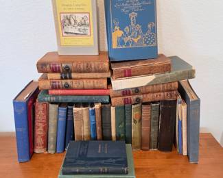 Large Antique & Vintage Book Collection – Alice in Wonderland, Uncle Remus, Fairy Tales & Classics