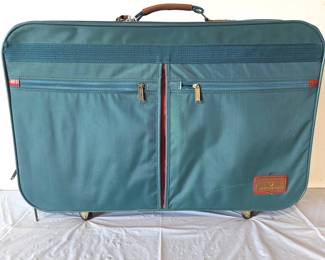 Vintage American Flyer Rolling Suitcase – 26" with Garment Storage