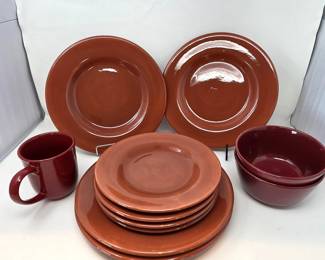 Tabletops Lifestyles Napa Hand Painted Dinnerware & Bowl Assortment, 11 Pcs