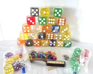 Huge Dice Collection – Oversized Dice, RPG Dice, Mini Dice & Vintage Dice Poker Set