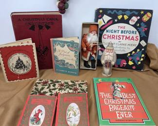 1925 Arthur Rackham "A Christmas Carol," 1936 "The Night Before Christmas" & Vintage Christmas Collection Books