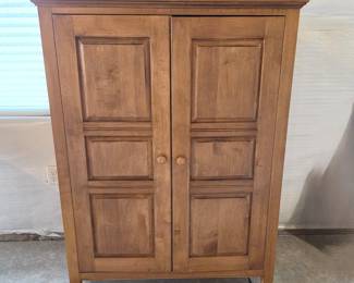 Ethan Allen Media Armoire Entertainment Center & Storage Cabinet - Furniture