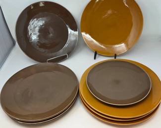 Pottery Barn Studio Barbara Eigen Dinner & Salad Plates, 8 Pieces
