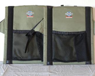 -Set of (2) Crazy Creek Folding Stadium Seats – Portable Outdoor Chairs