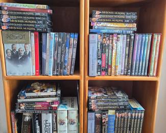 Large Mystery TV Series DVD Collection – Midsomer Murders, Columbo, Poirot, Perry Mason & More