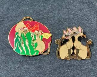 Disney Lady And The Tramp Siamese Cats Si  Am Pins