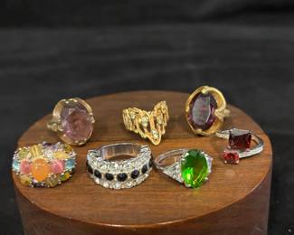 Costume Cocktail Rings