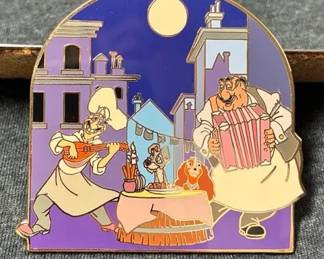 Disney Limited Edition 500 Lady And The Tramp Pin