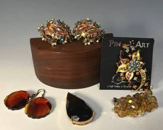 Warm Toned Costume Jewelry