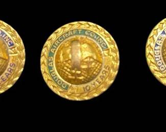 Douglas Aircraft Co Service Pins