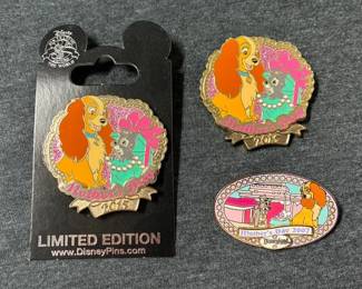 Disney Lady And The Tramp Limited Edition Mothers Day Pins