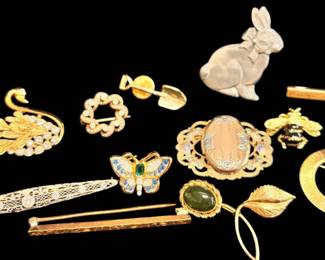 Swarovski Butterfly Brooch And More